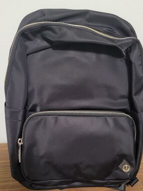 lululemon athletica Men’s Black Nylon Backpack - Sleek Everyday Carry